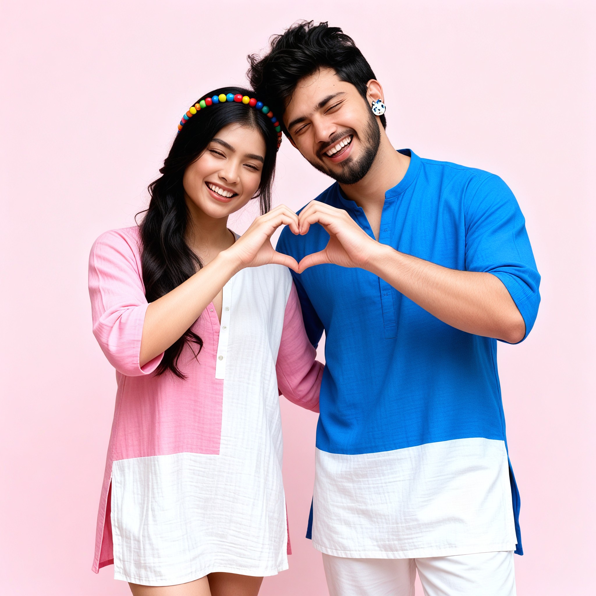 Ins avatar - childlike heart tilted head couple image
