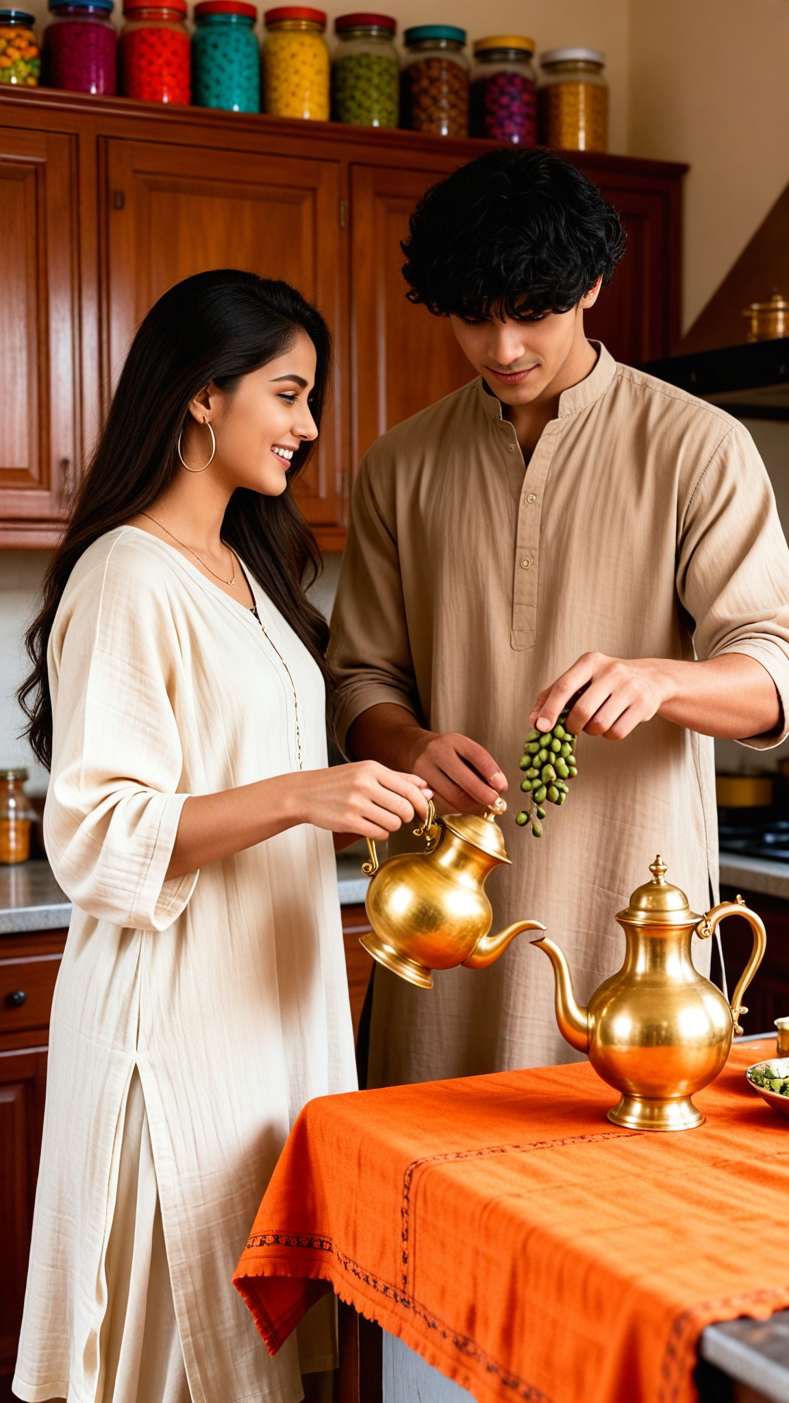 Sense of Life - Making Masala Tea for Couples in the Home Kitchen image