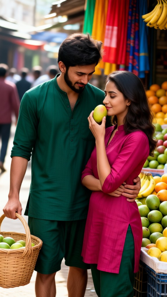 Sense of Life - Street Market Pick Mango Couple image