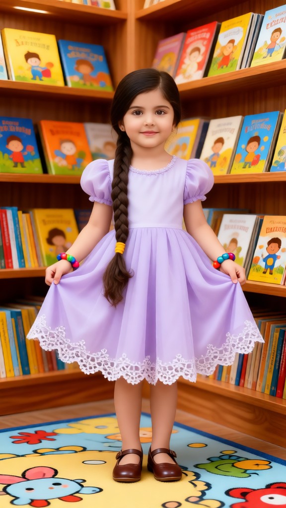 Lift up the skirt and wink to laugh at the girl image