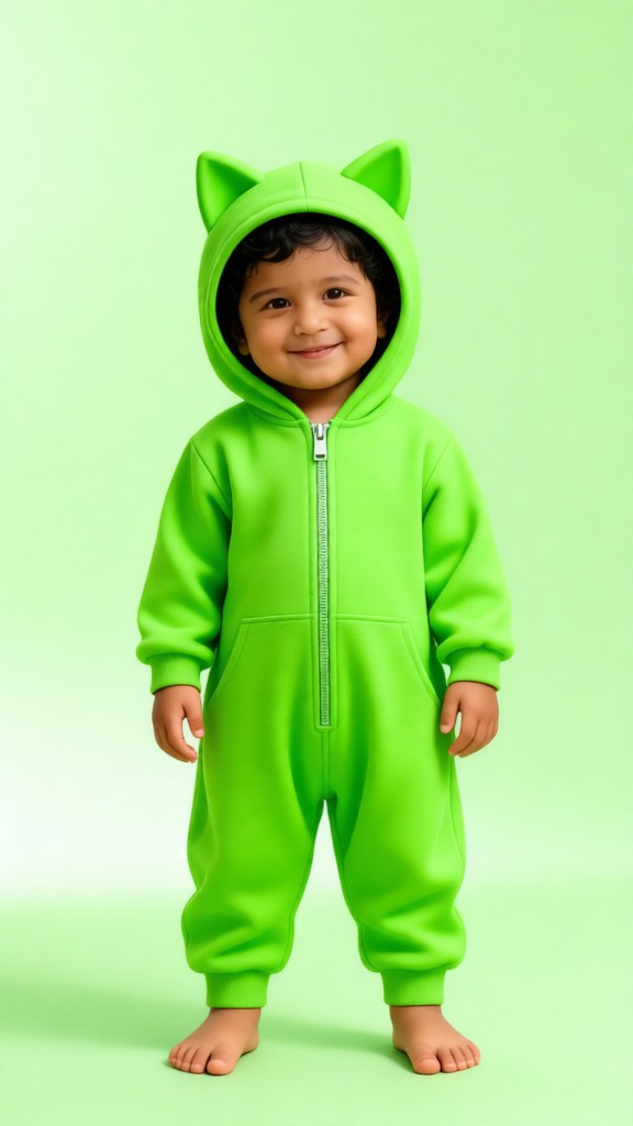 Cute boy leaning forward together image