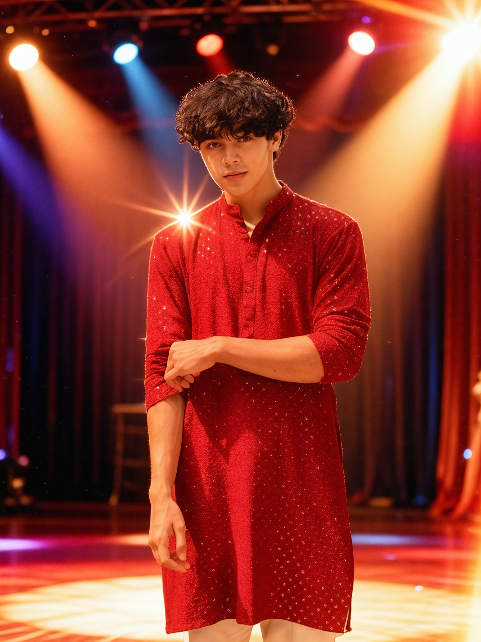 Bollywood Retro Musical Style 1:1 Style Transfer image