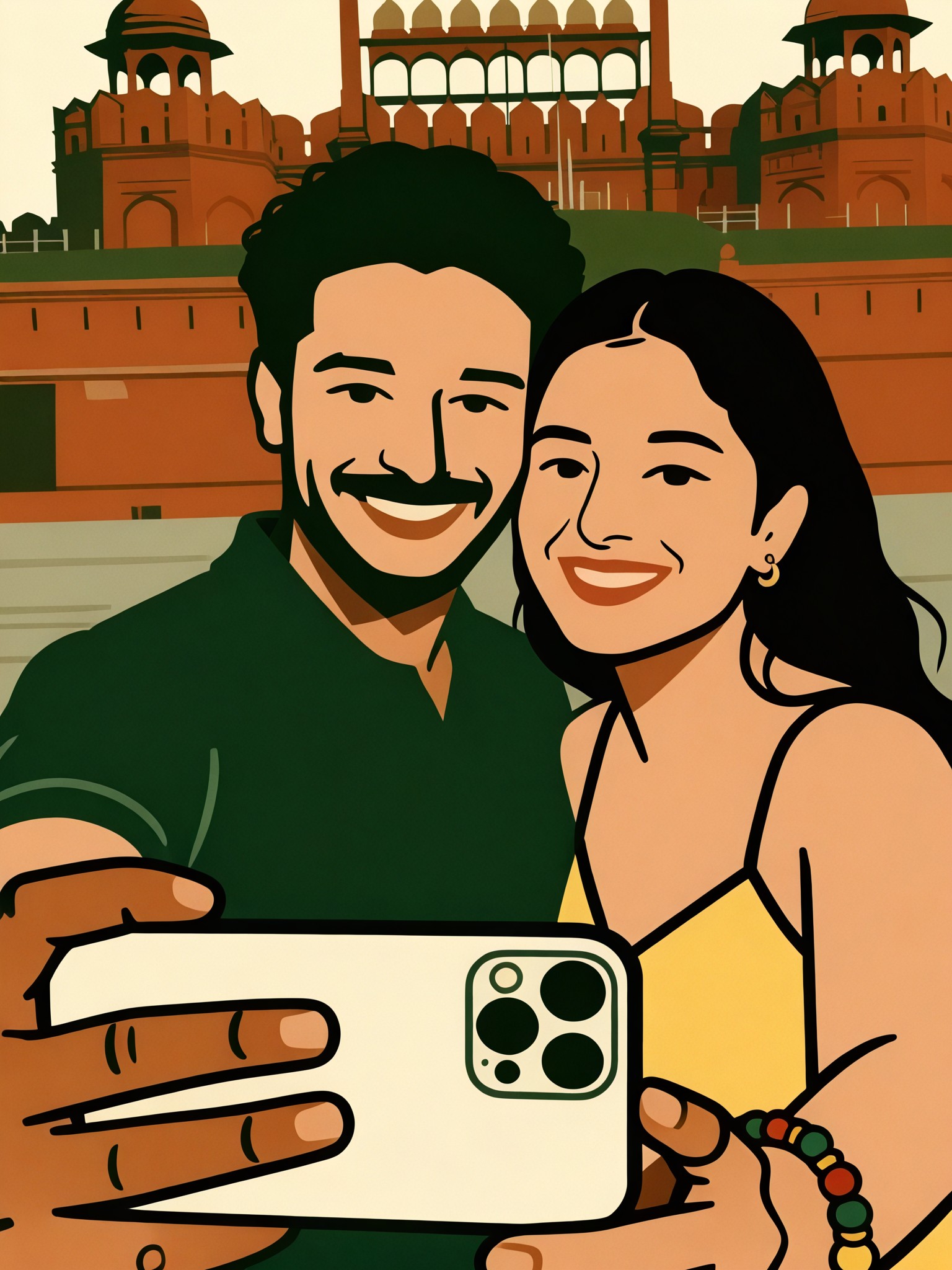 Vietnamese Water Puppet Style 1:1 Style Transfer image