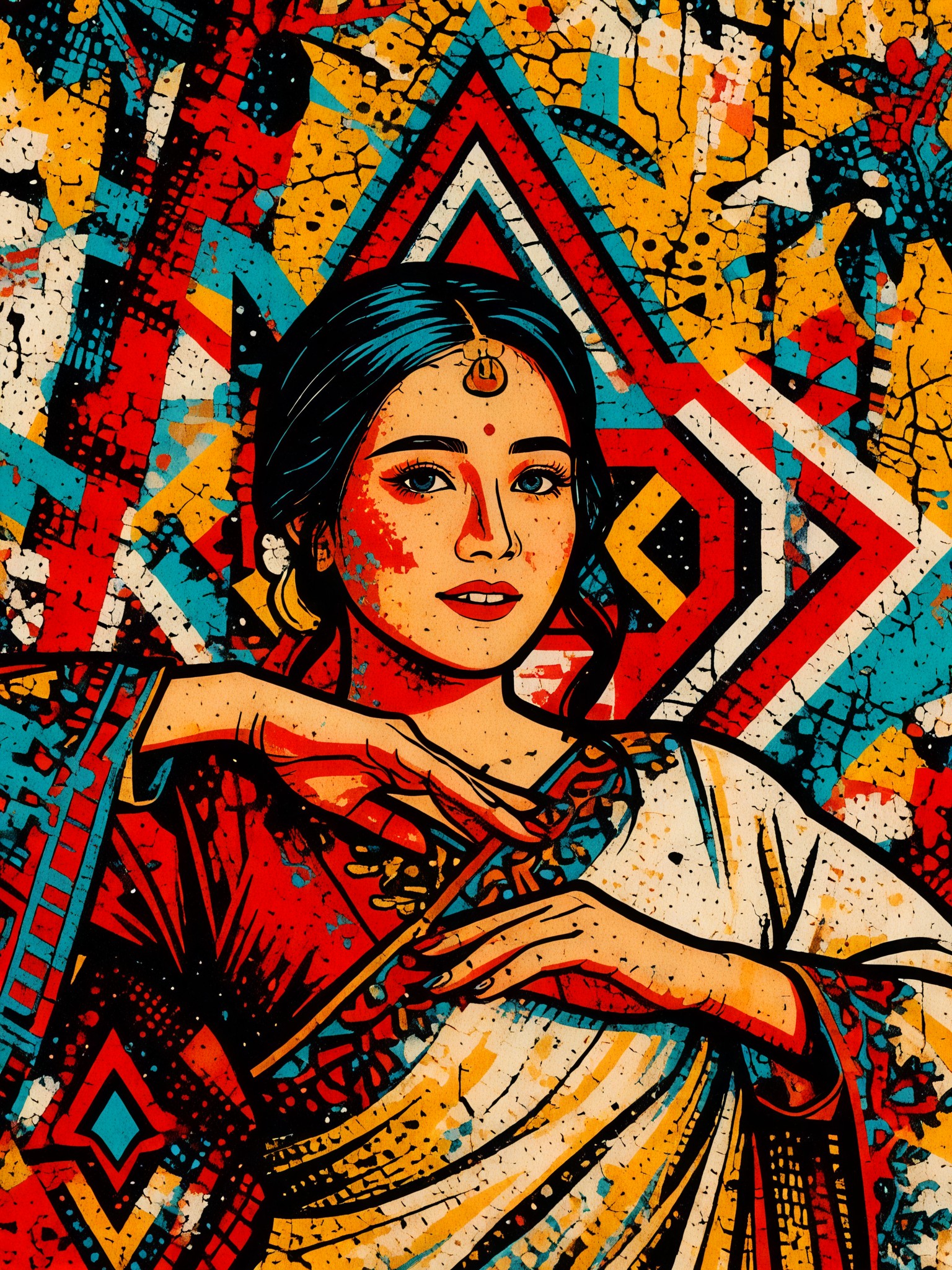 Indian Totem Style 1:1 Style Transfer image