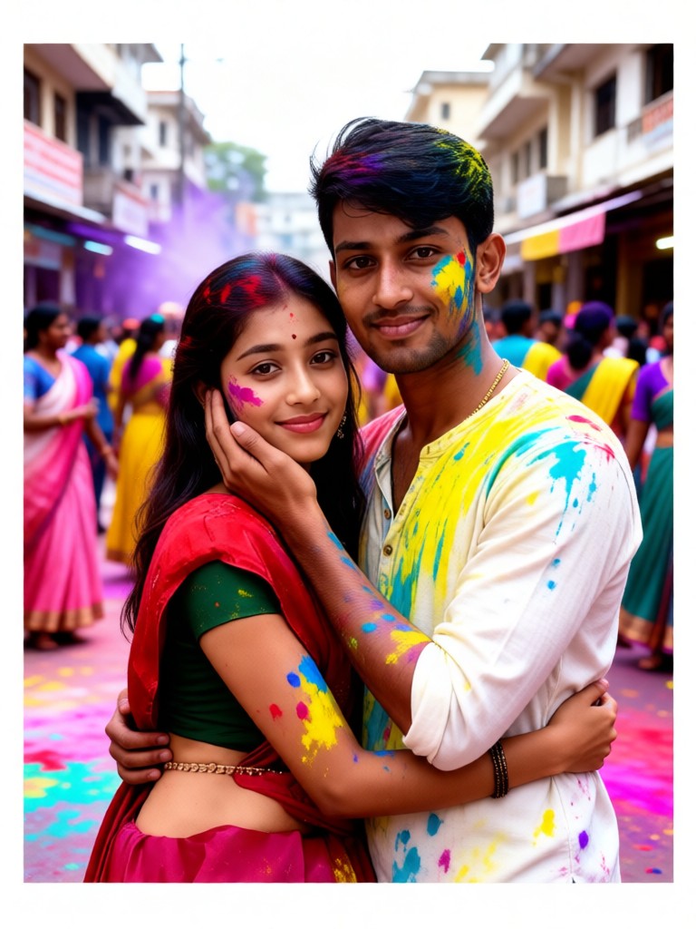 Polaroid!!!Holi Festival image