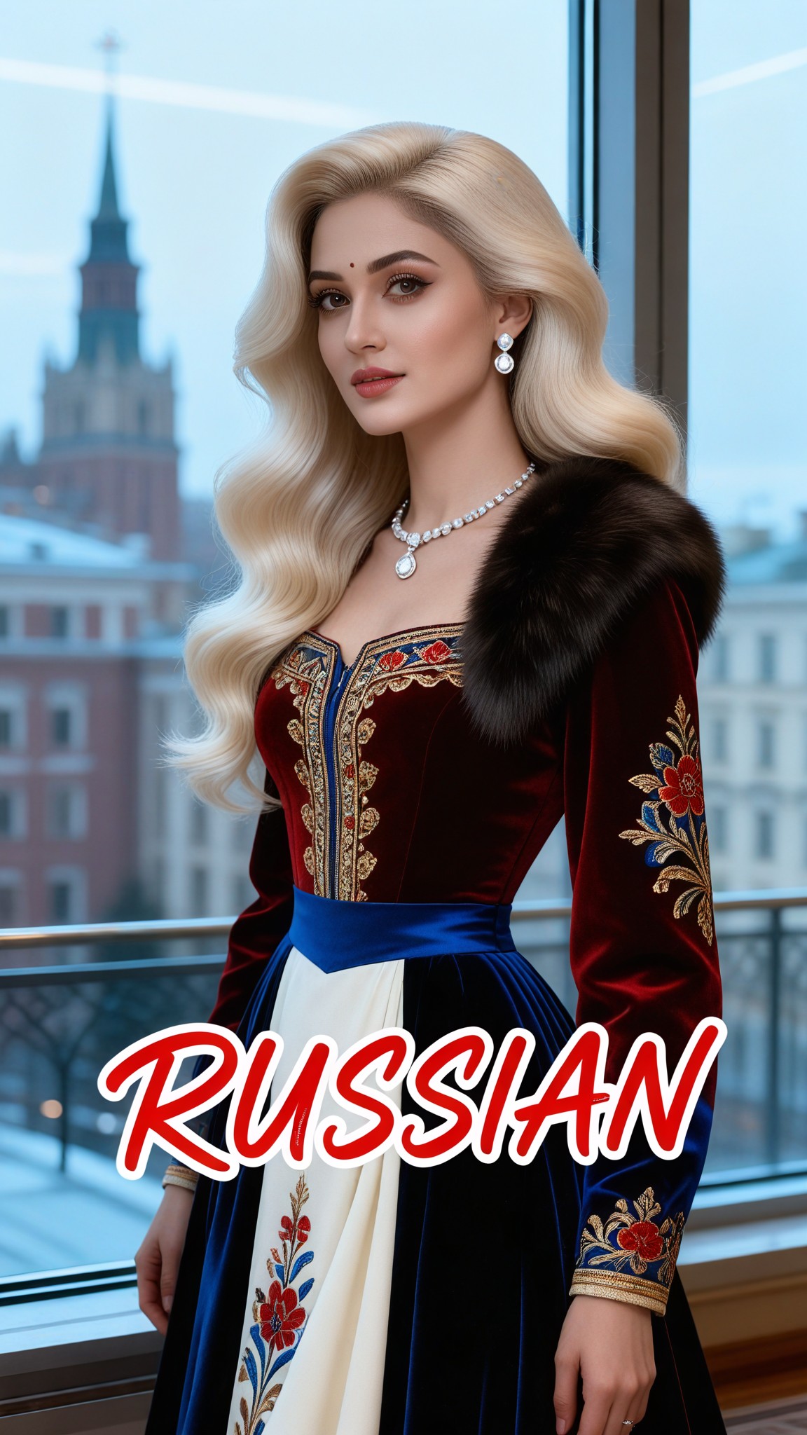 Costume Change: Russian Woman image