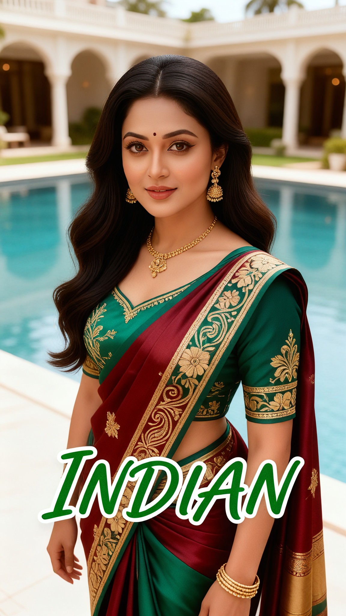 Costume Change: Indian Woman image