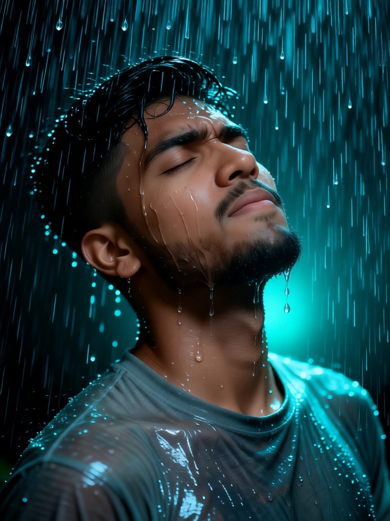 Melancholy Rainy Night image