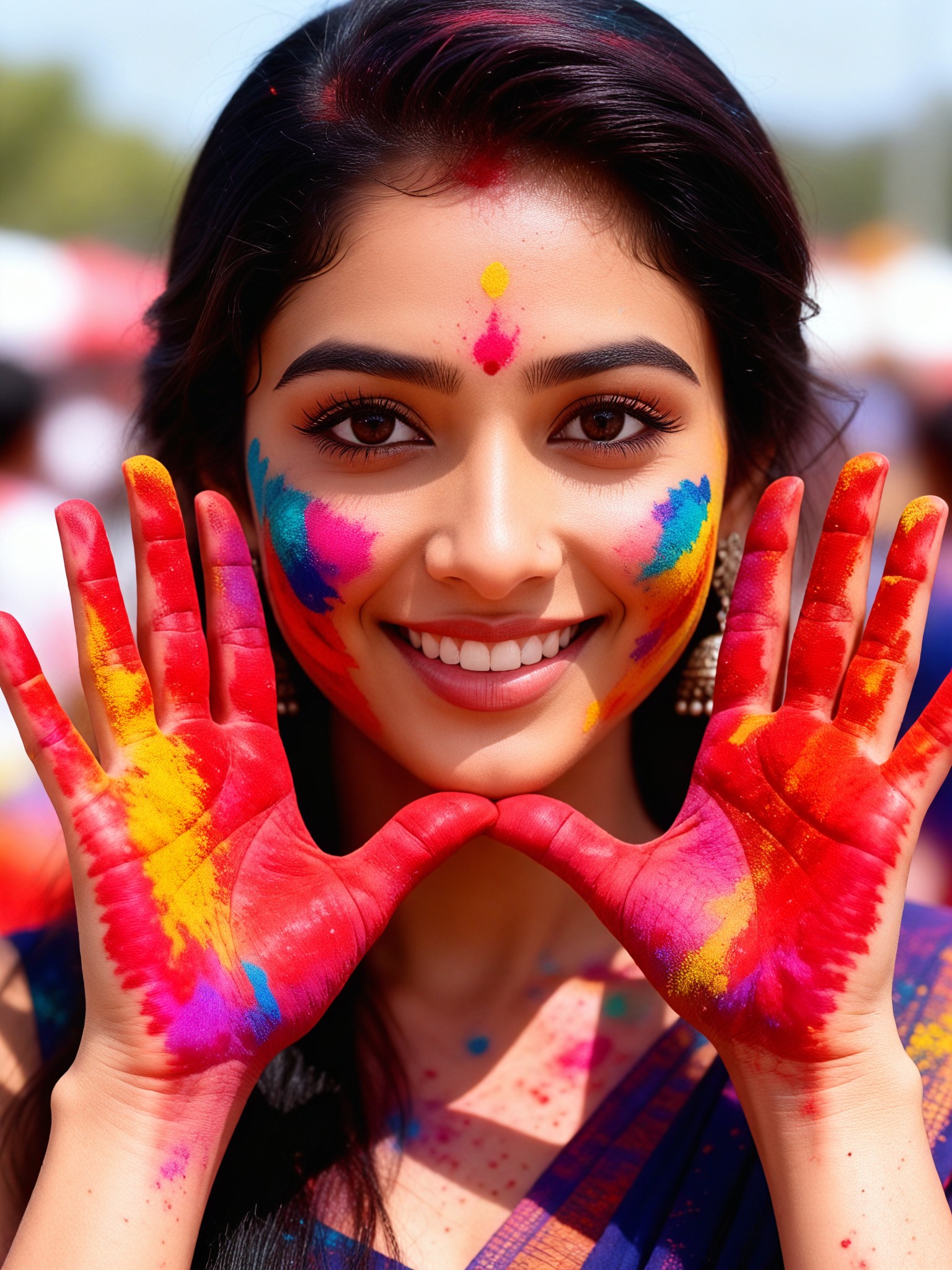 Holi Girl image