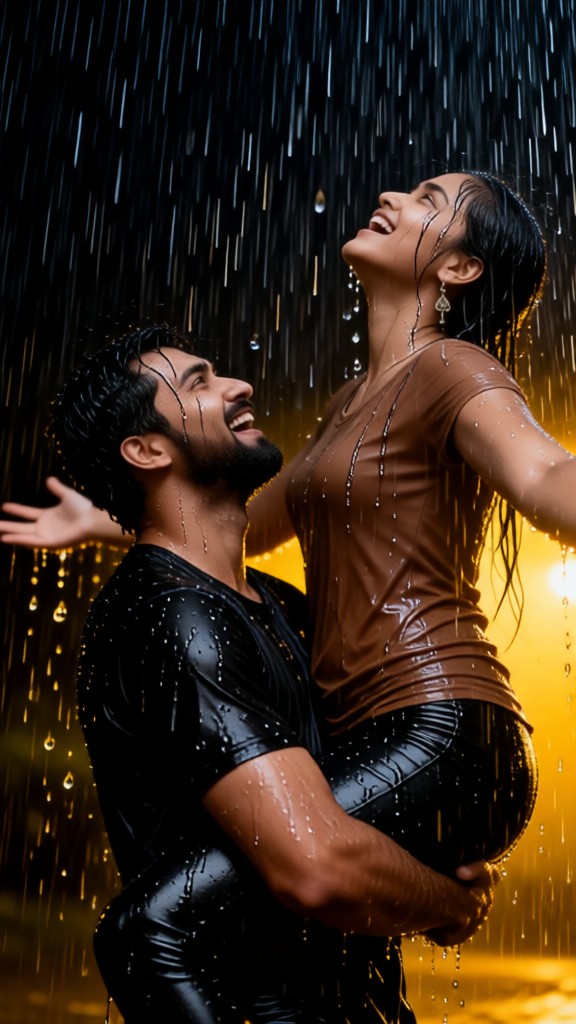 Love raining night~ image