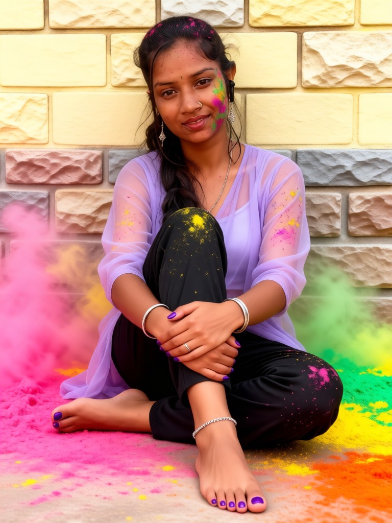 Sit in Holi image