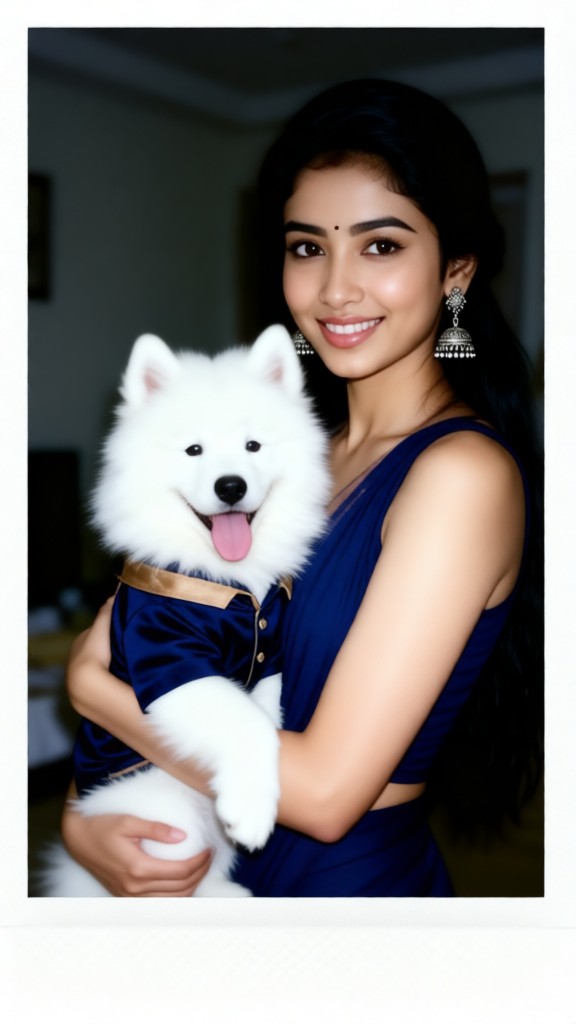 Owner and pet photo image