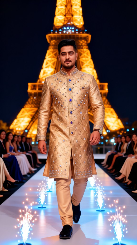 Shining on the Paris-Man image