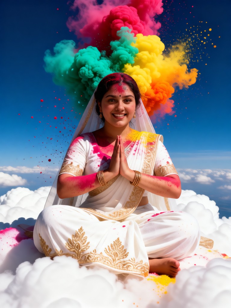 Holi Festival Fairy image