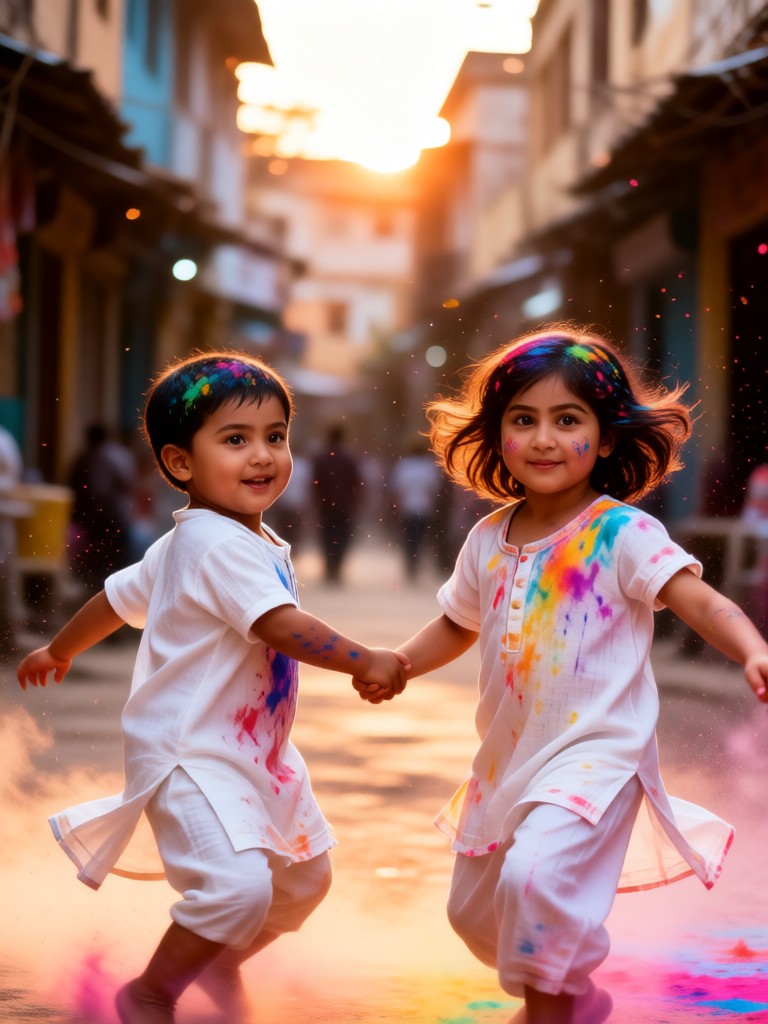 Little Holi Couple image