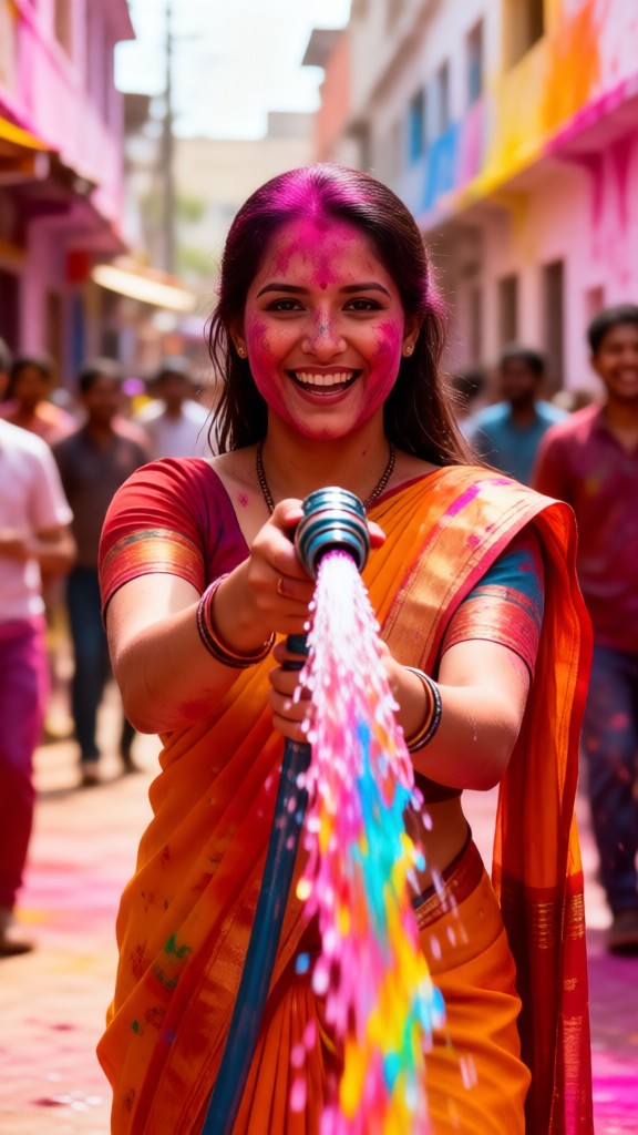Prepare for my Holi attack! image