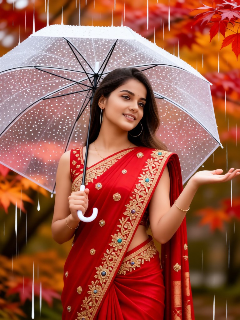 Picture-Maple Leaf Rain image