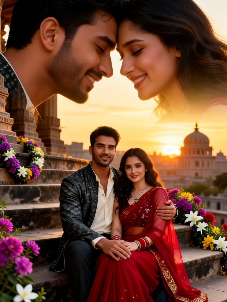 Watch the sunset together image