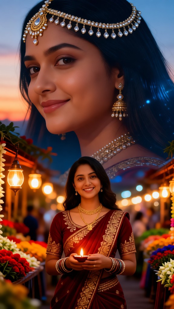 flower market goddess image