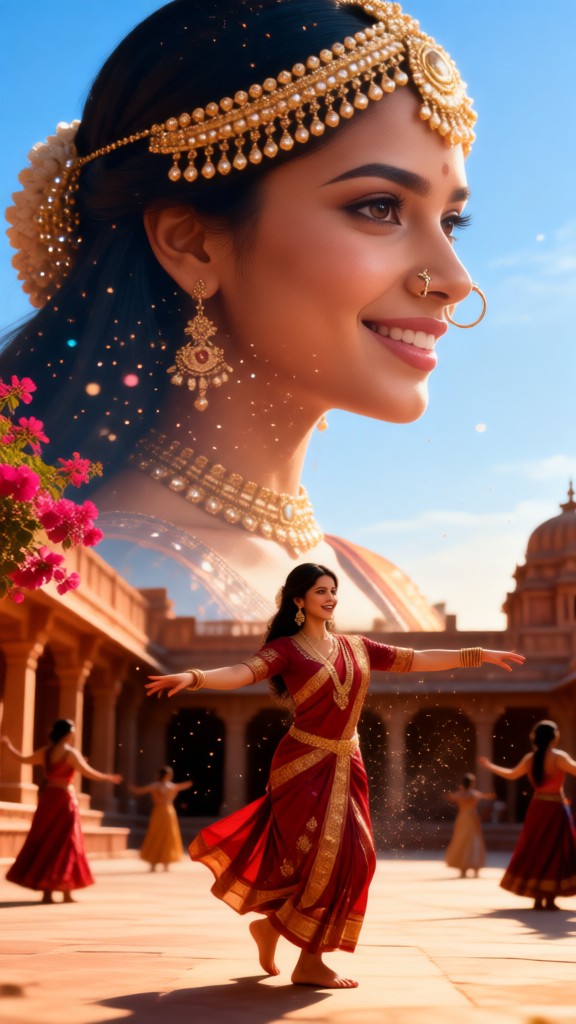 Dancing beauty image