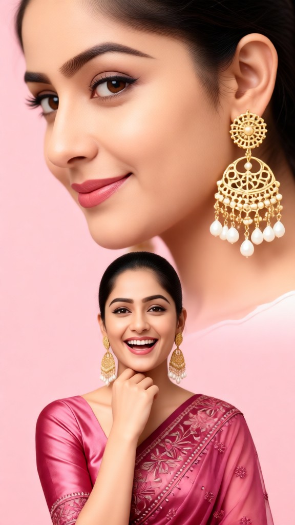 Bollywood Pink Woman image