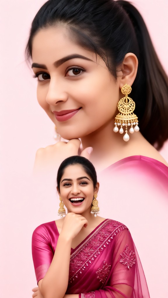 Bollywood Pink Woman image