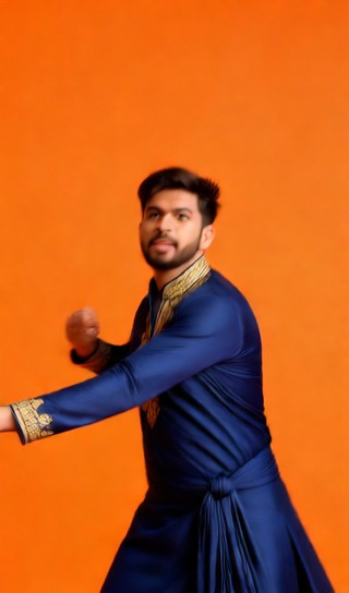 Indian dance man image