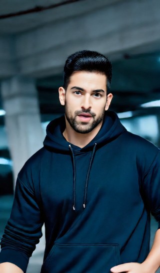 Cool Street Dance - Black Outfit in Parking Garage image