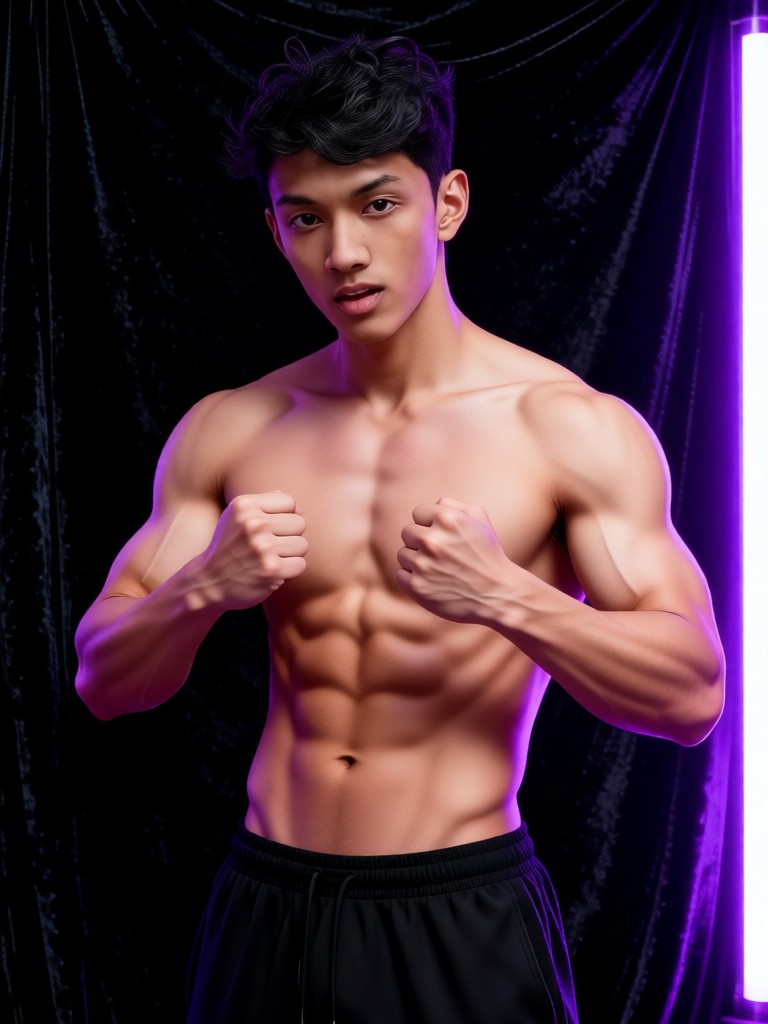 Show off your muscles image