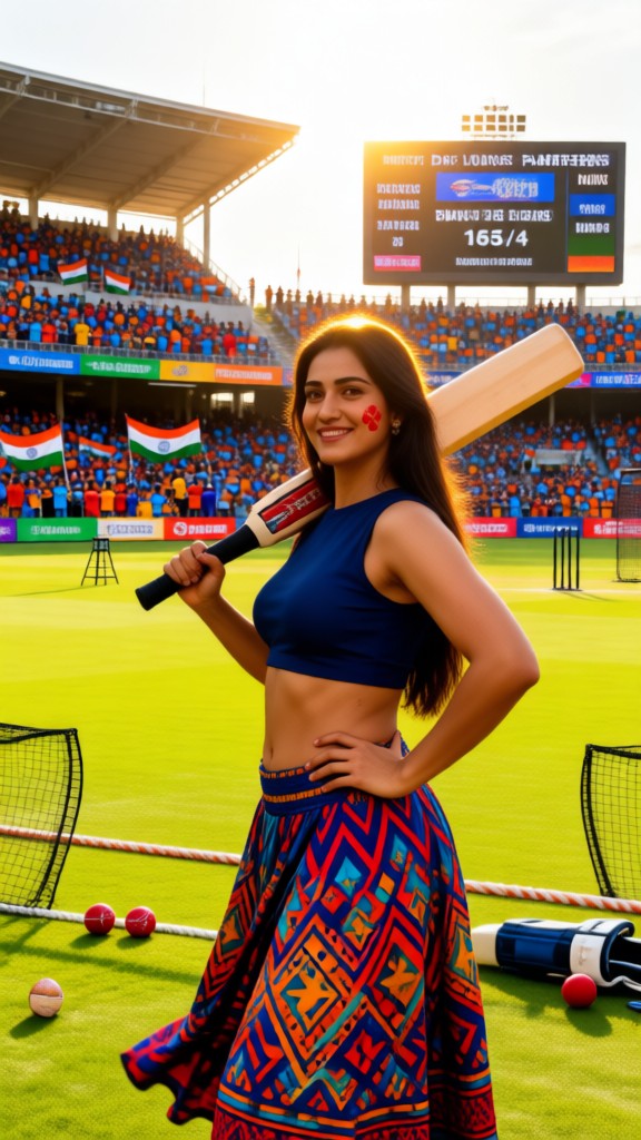 Cricket beauty image
