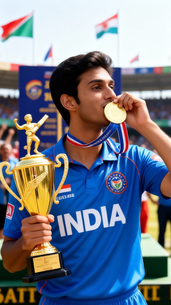 Cricket champion image