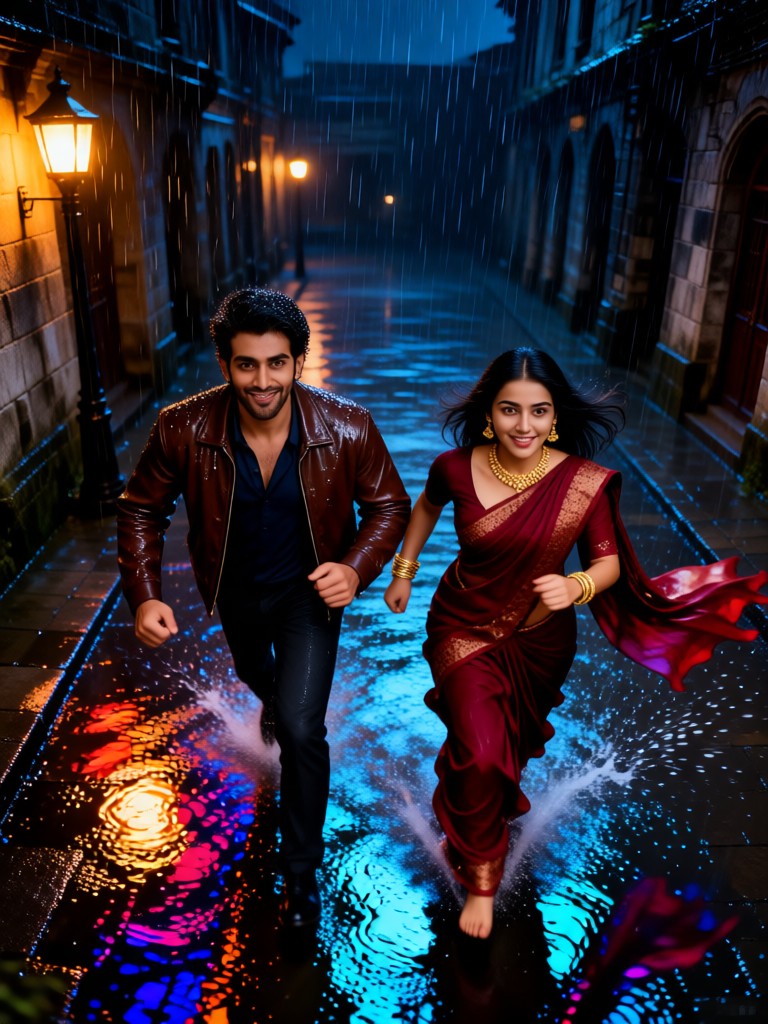 Rainy Night Run image