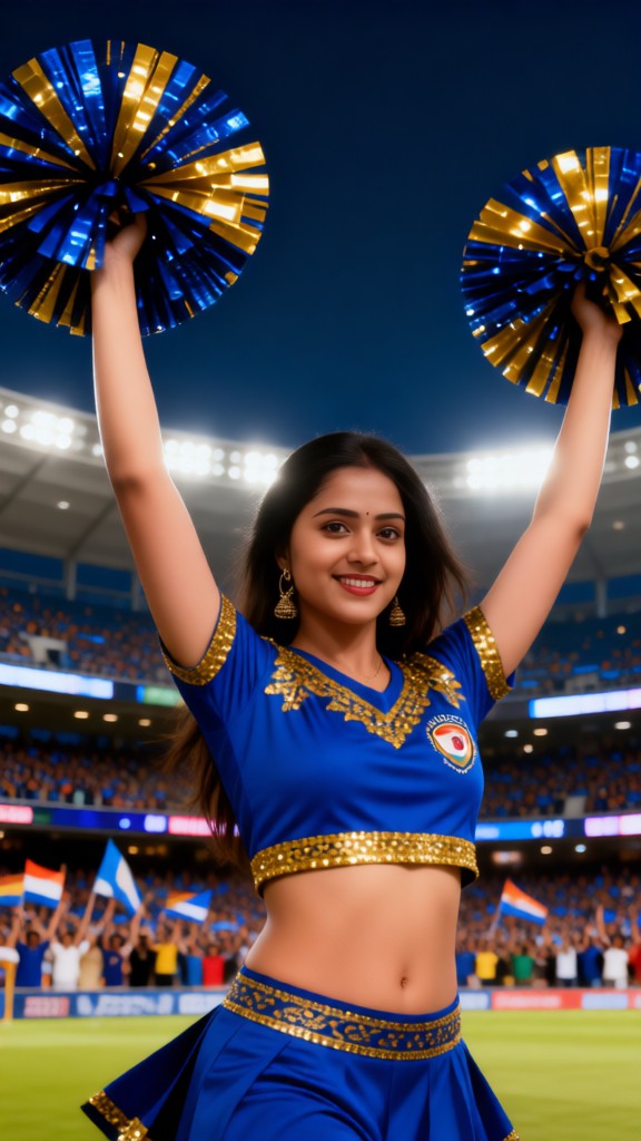 Cricket cheerleader image