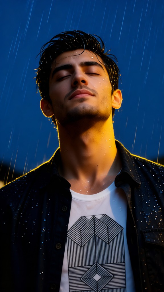 Rainy day ambiance image