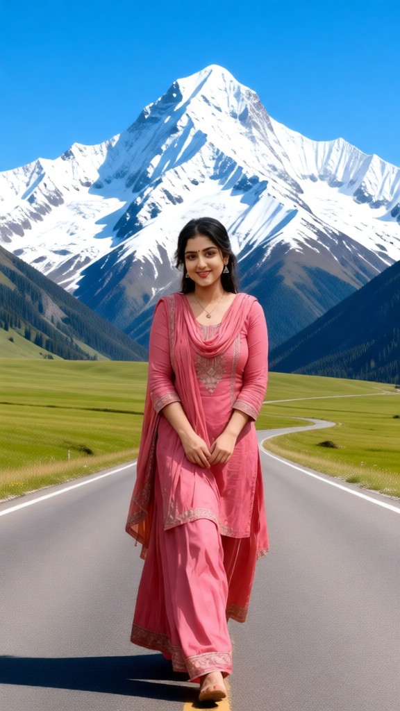 Strolling along the Ladakh Highway image