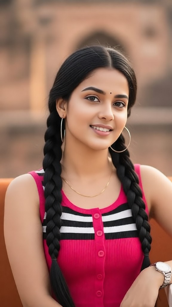 Hairstyle Change - Black Braid image