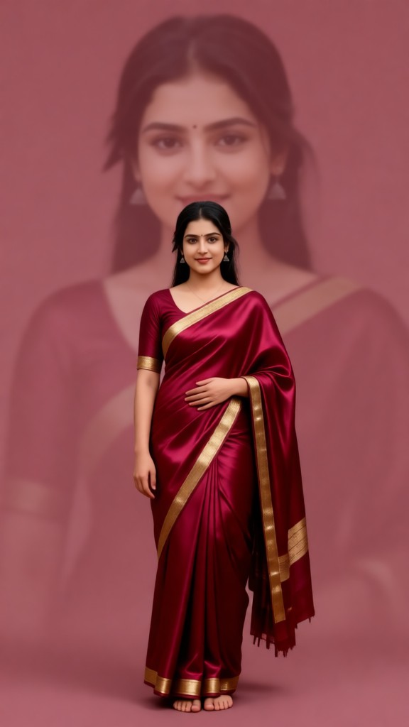 Red Double Exposure image