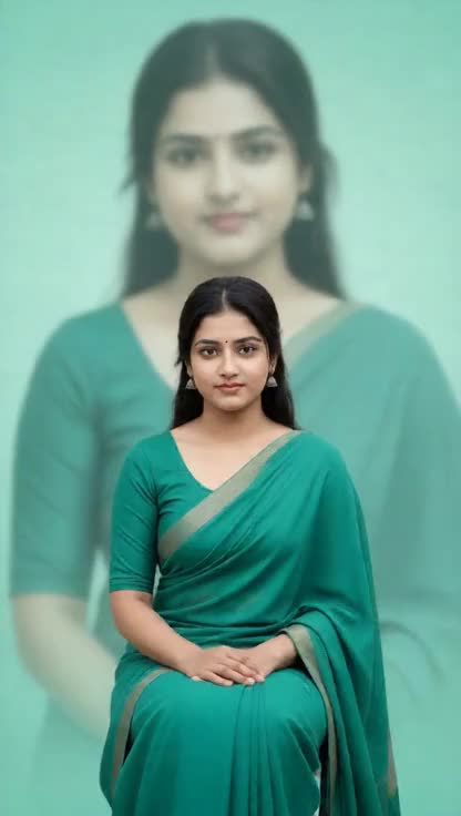 Multicolor Double Exposure image