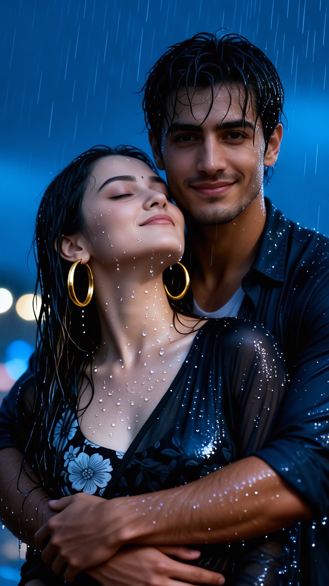Embracing in the rain - p2 image