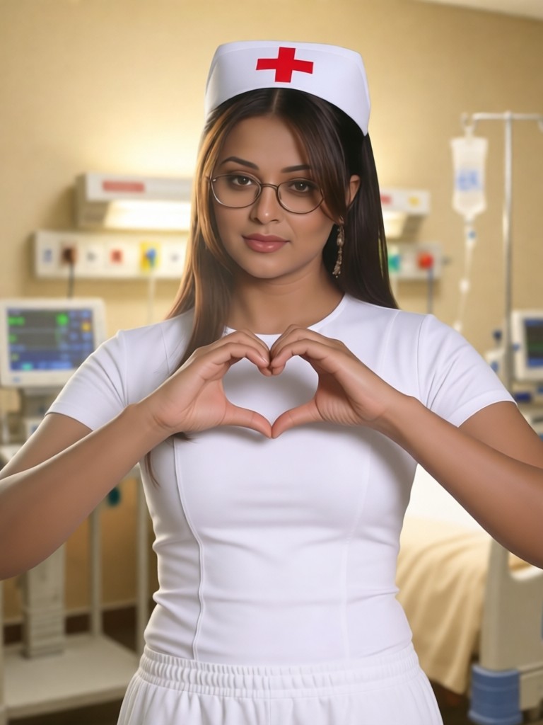 Sexy female nurse image