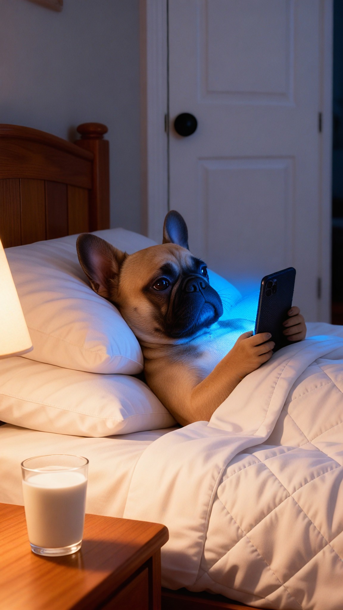 Pet is playing with my phone image