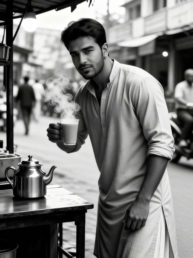 Street Tea Moment image