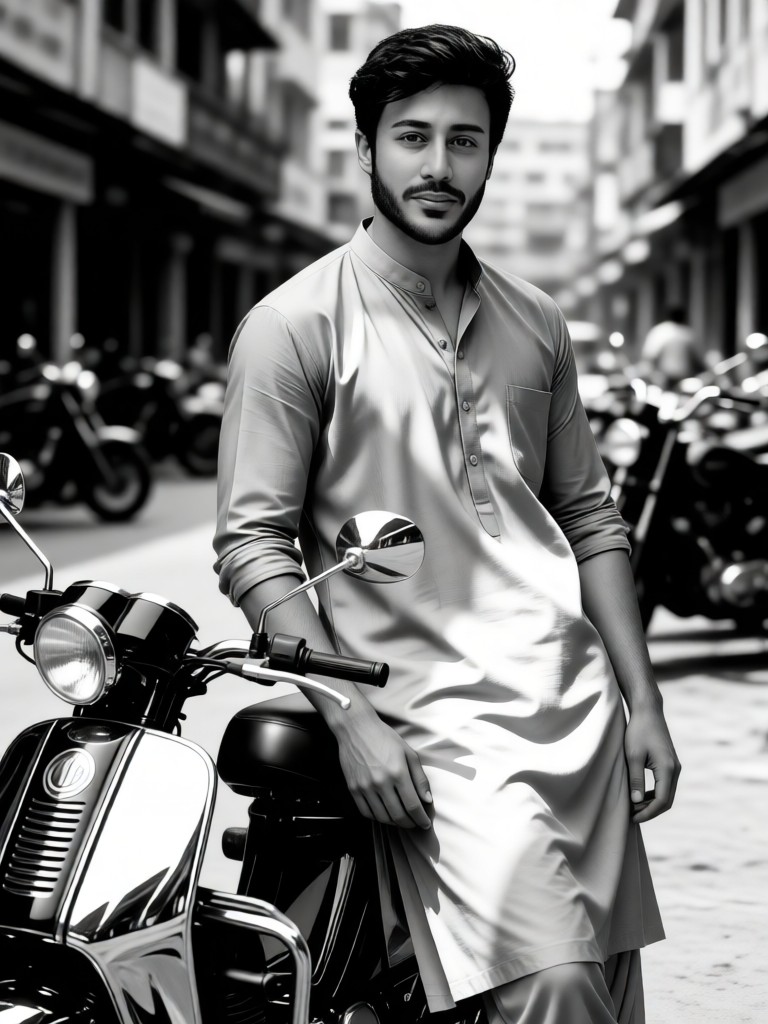 Motorcycle Portrait image