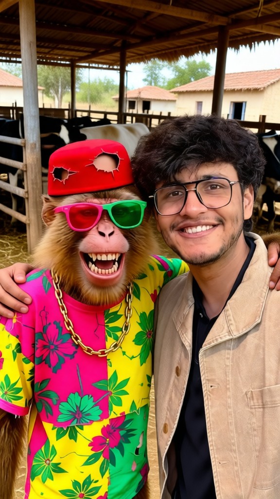 Me and the monkey-01 image