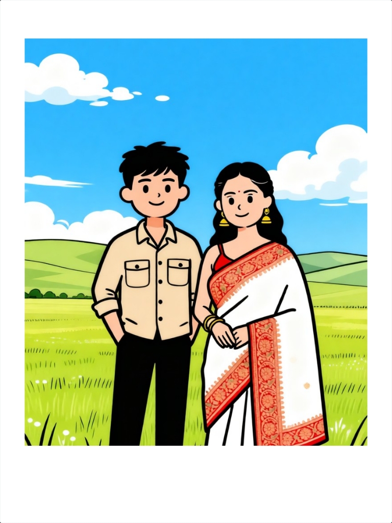 Cute simple strokes image