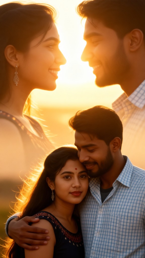 Couples under the sunset~ image