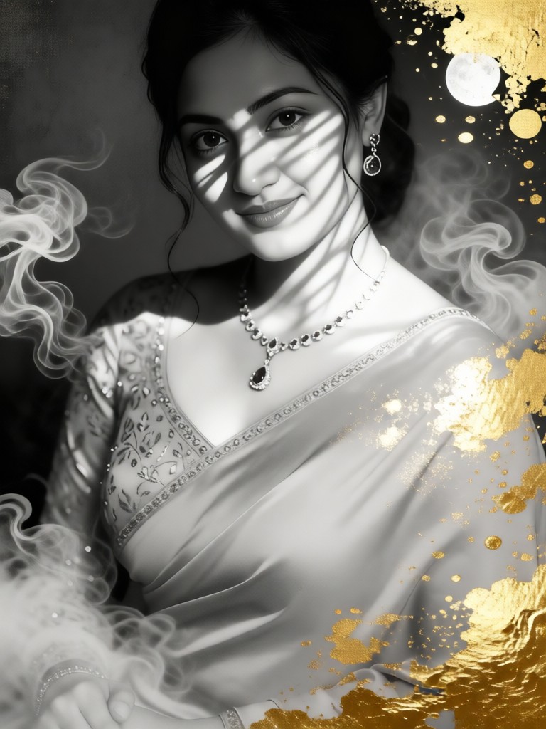 Black gold texture image