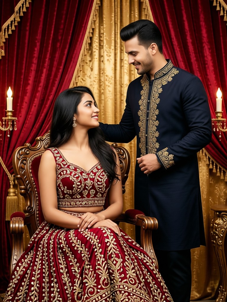 Royal Curtain Romance image