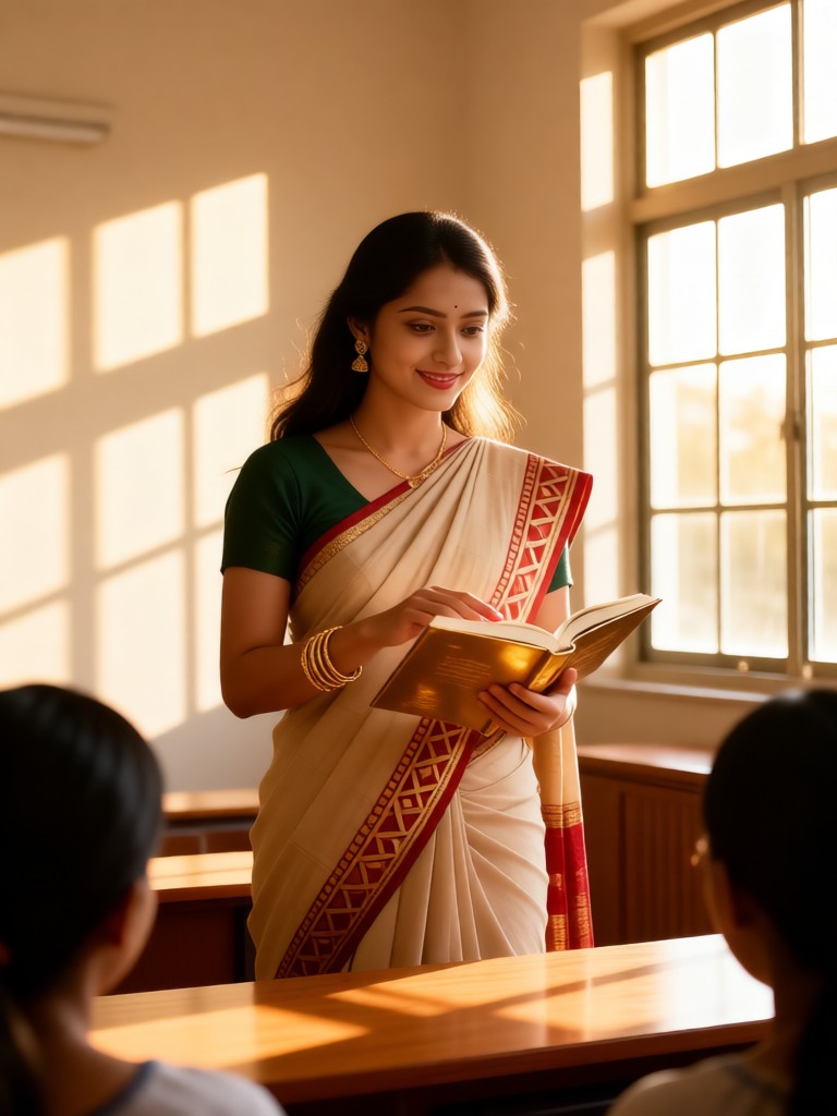 Female teacher-picture image