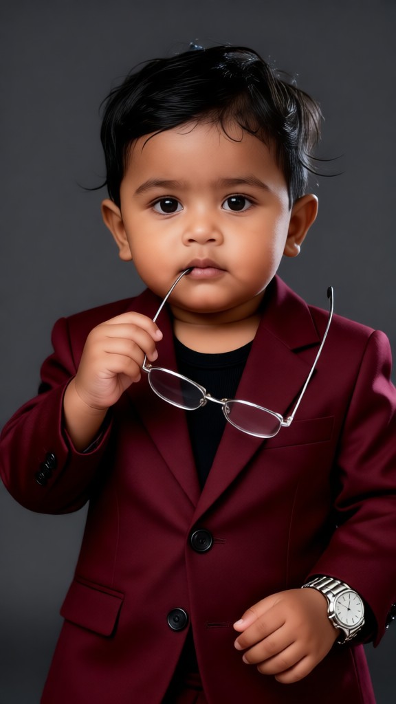 Baby in a suit-p image